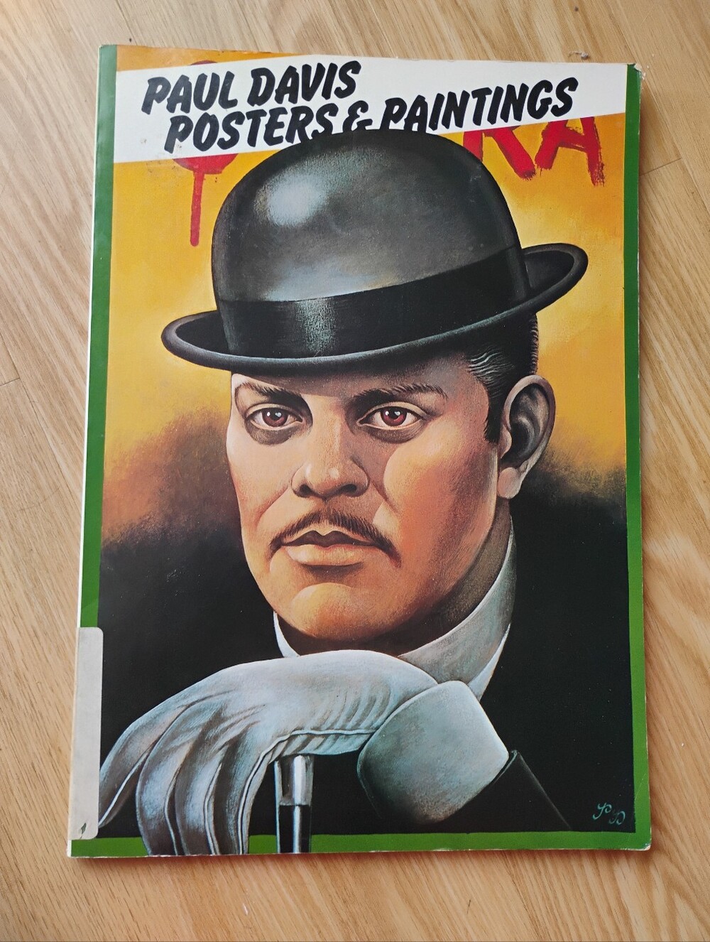 Paul Davis Posters & Painting A Dutton Paperback New York 1977 First Edition